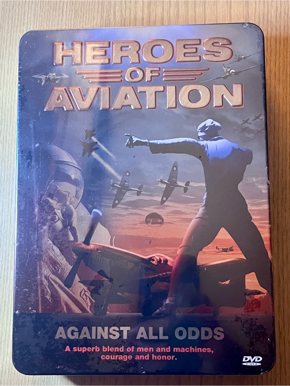 Heroes of Aviation: Against All Odds DVD 2006 5-Disc Set Collector's Tin Sealed
